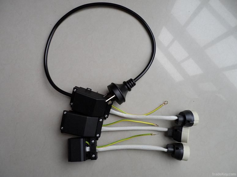 GU10 LAMP HOLDER WITH JUNCTION BOX