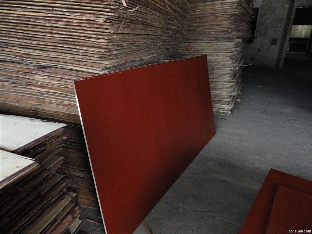 12MM, 32KGS, RED FILM FACED PLYWOOD