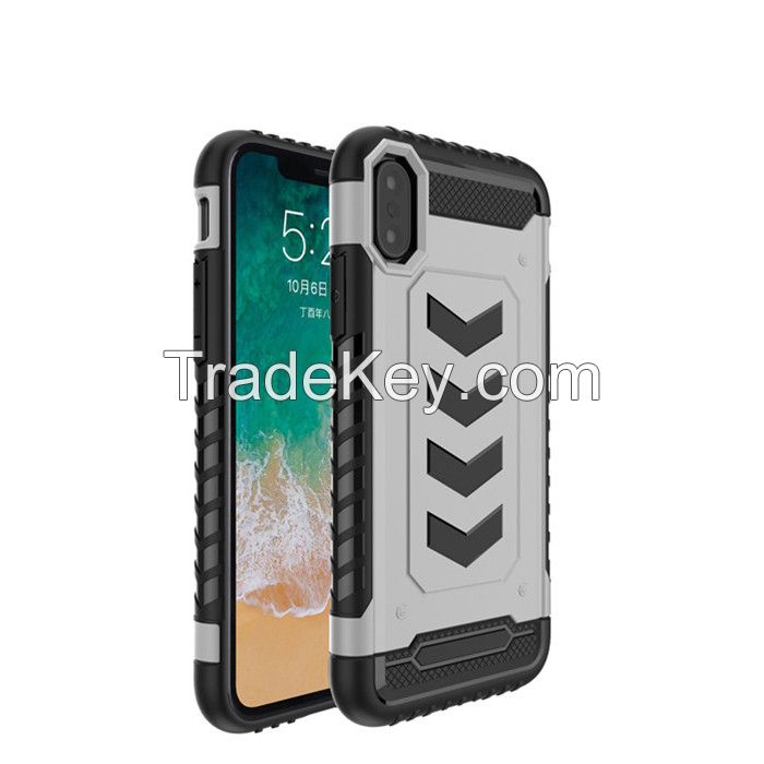 2017 Direct sale Combo hybrid 2 in 1 iPhone X case