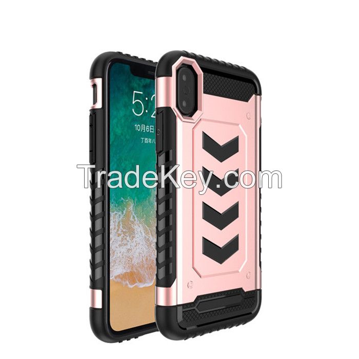 Combo hybrid 2 in 1 for iPhone X back cover