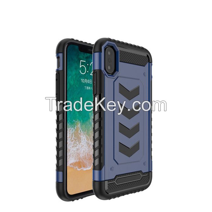 2017 Direct sale Combo hybrid 2 in 1 iPhone X case