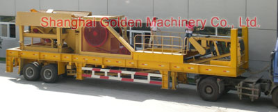 New Mobile Crusher Station of Shanghai