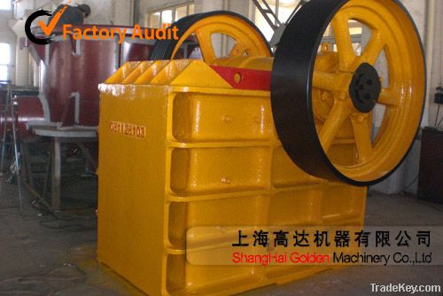 Large capacity, Stable performance, Low noise  of  stone jaw crusher