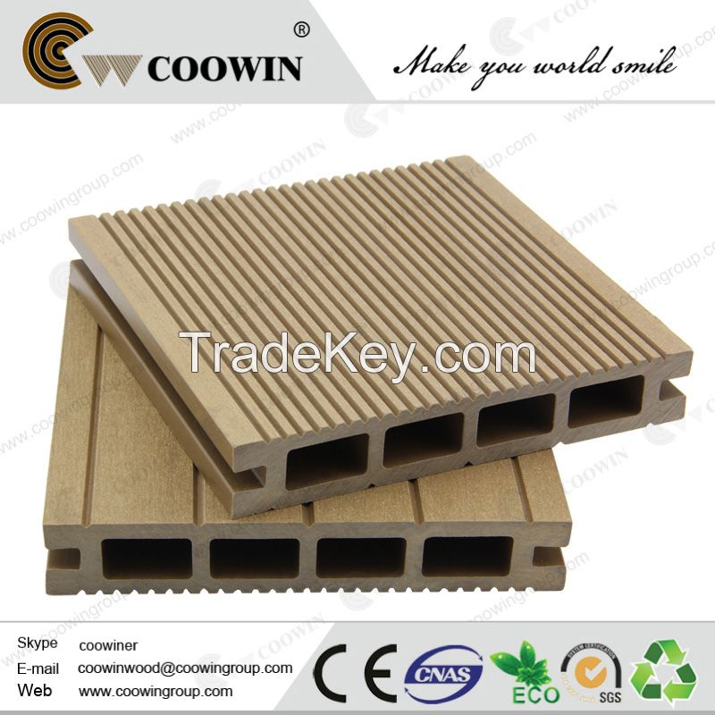 outdoor wood plastic composite decking floor