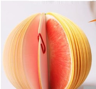 sell cheap fruit Shaped notepad supplier w w w zhengshi-trading c o m