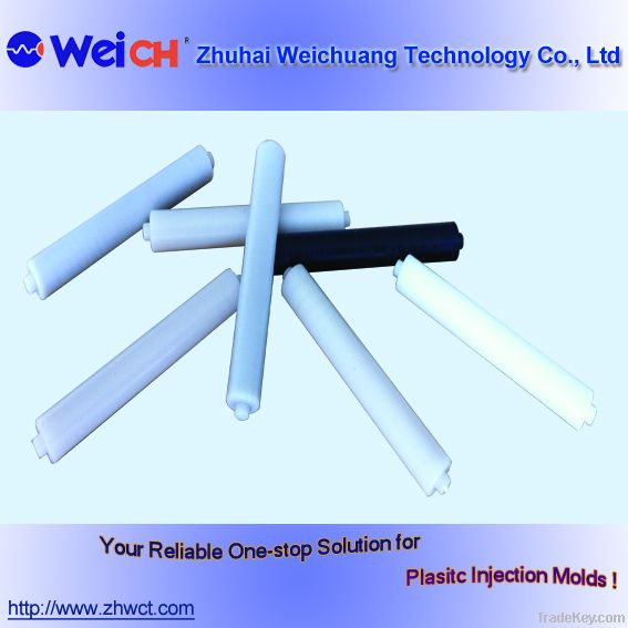 plastic roller, roller plastic injection mold.mould