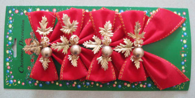 Christmas bowknot Canadian Decoration