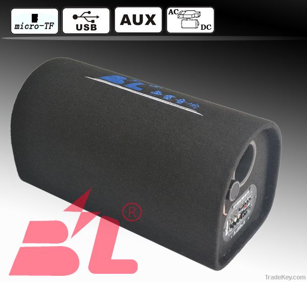 fm radio subwoofer car audio amplifier power bass mp3 music player wit