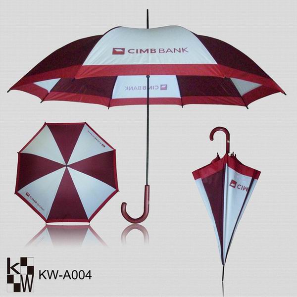 Stick auto open promotional umbrella