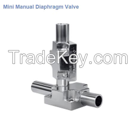 mini manual diaphragm valva /mini pneumatic diaphragm valve/Various combinations diaphragm valve/Mini multiport diaphragm valve/u-type three-way mini diaphragm valve / mini three-way diaphragm valve/mini three-way diaphragm valve