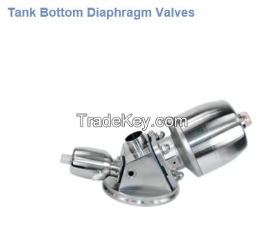 pneumatic tank bottom diaphragm valve/Tank bottom diaphragm valve/u-type three-way diaphragm vale/Pneumatic Diaphragm Valve/Manual diaphragm valve/High clean diaphragm valve/