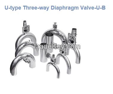 Manual diaphragm valve/High clean diaphragm valve/Pneumatic Diaphragm Valve/u-type three-way diaphragm vale/Tank bottom diaphragm valve/pneumatic tank bottom diaphragm valve