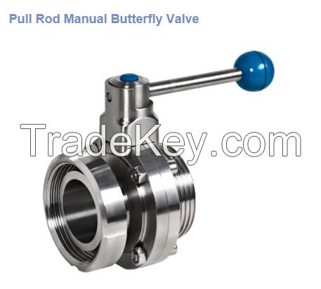butterfly valve/Sanitary butterfly valves/Powder butterfly valve