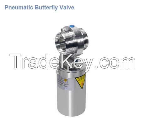 Pneumatic butterfly valve/Sanitary butterfly valves/Fine Adjustment Butterfly Valve