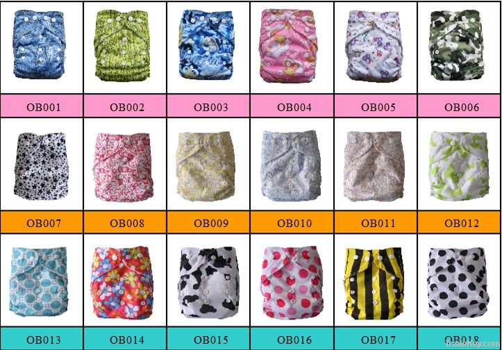Cute baby diaper, Baby nappies, Re-usable diaper, Cloth diaper