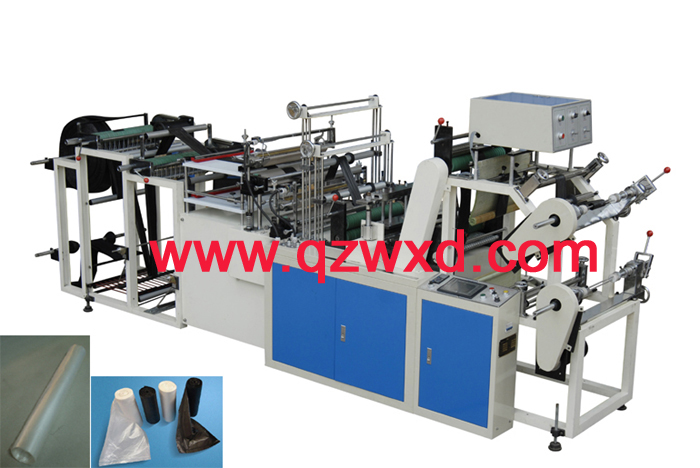 GARBAGE BAG ON ROLL MAKING MACHINE (DOUBLE-LAYER)