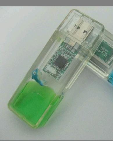 Sell Aqua USB flash drive-U-165