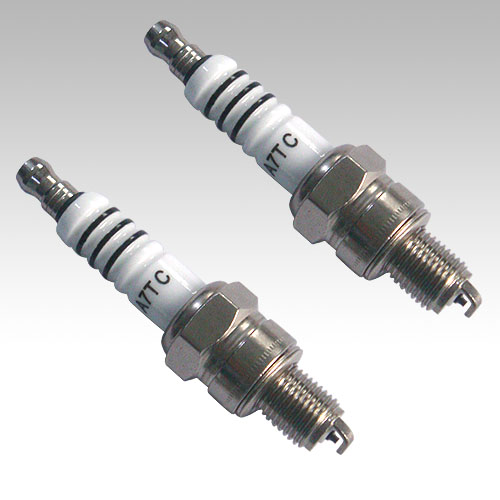 Motorcycle spark plug