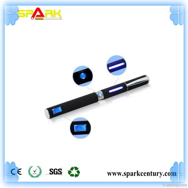 best selling colorful pen style eGo W LCD e-cigarette