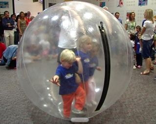 Bimbo Ball, Childrens Inflatable Transparent Ball
