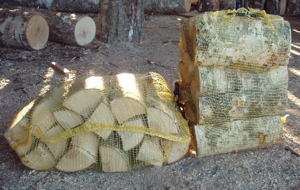 Sell Birch or Alder Firewood, 40 L net-sack, kiln dried