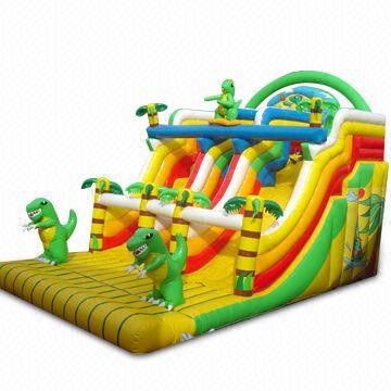 inflatable slide