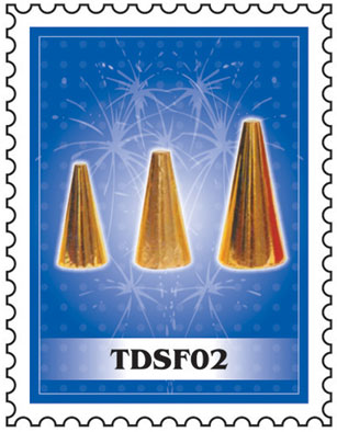 China fireworks-conic smokeless fountain