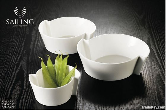 double corner baot bowl