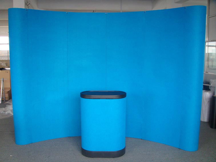 Fabric Pop Up Stand (Fuzzy Fabric)