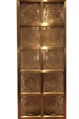 copper backgroud decoration wall
