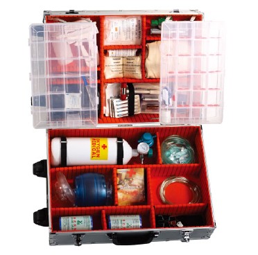 medical bag, clinic case, first aid box
