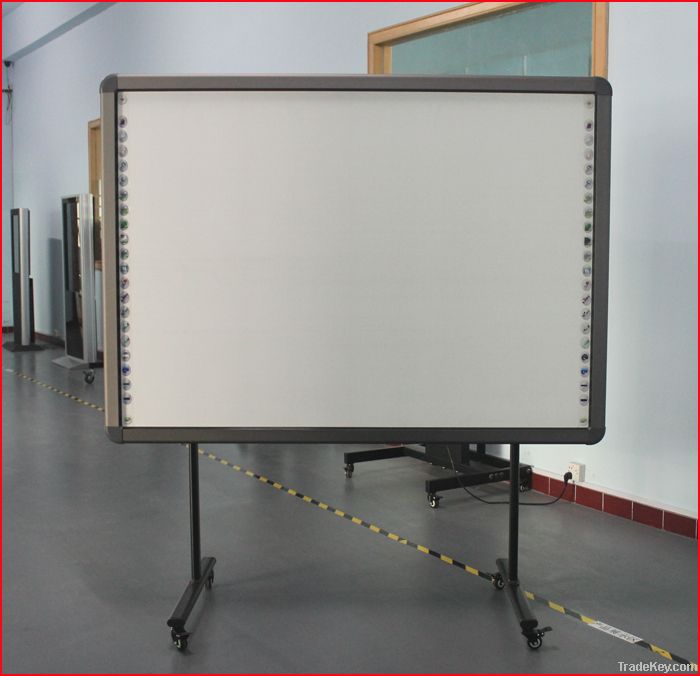 smart classroom interactive white board stand for sale