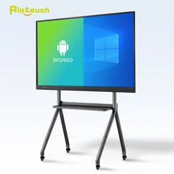 2023 Riotouch Interactive flat panels with internal camera for 98inch