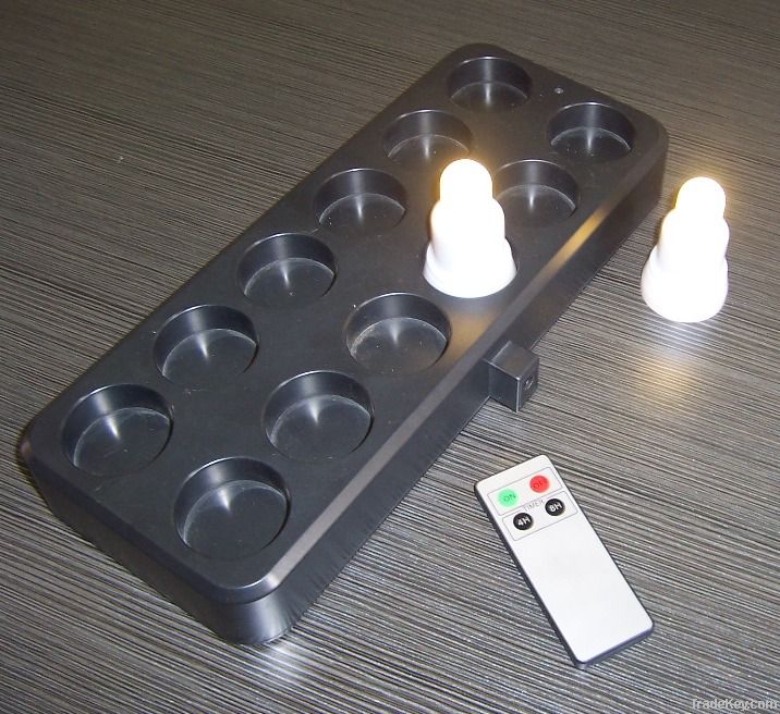 High brightness rechargeable candle