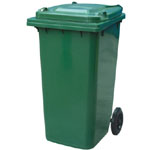 dustbin, garbage can, wheelie can, garbage container