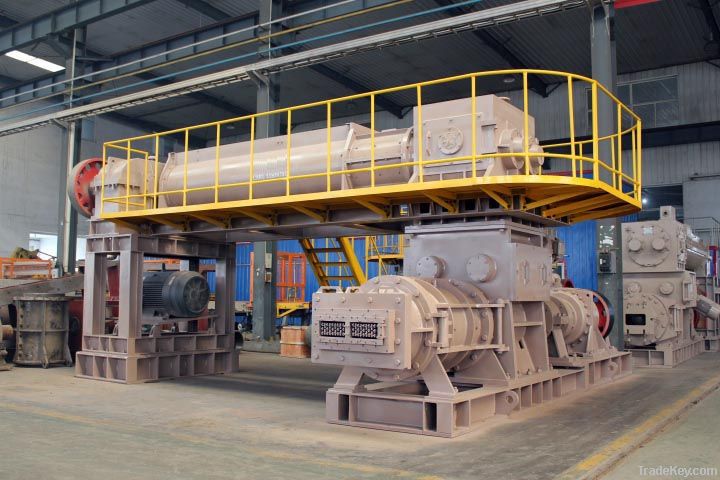 clay brick extruding machine 2