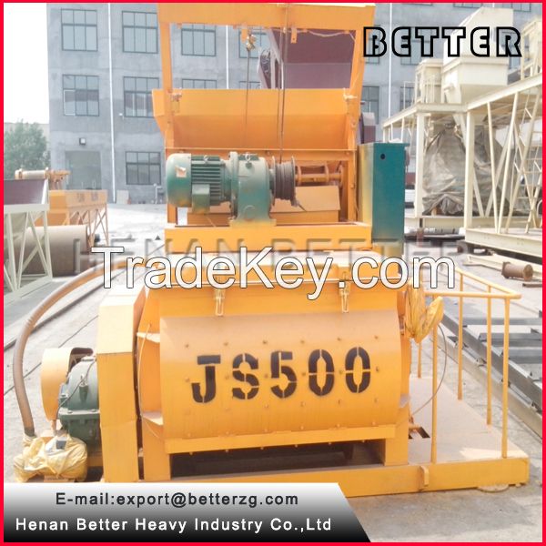 Henan Better js500 concrete mixer