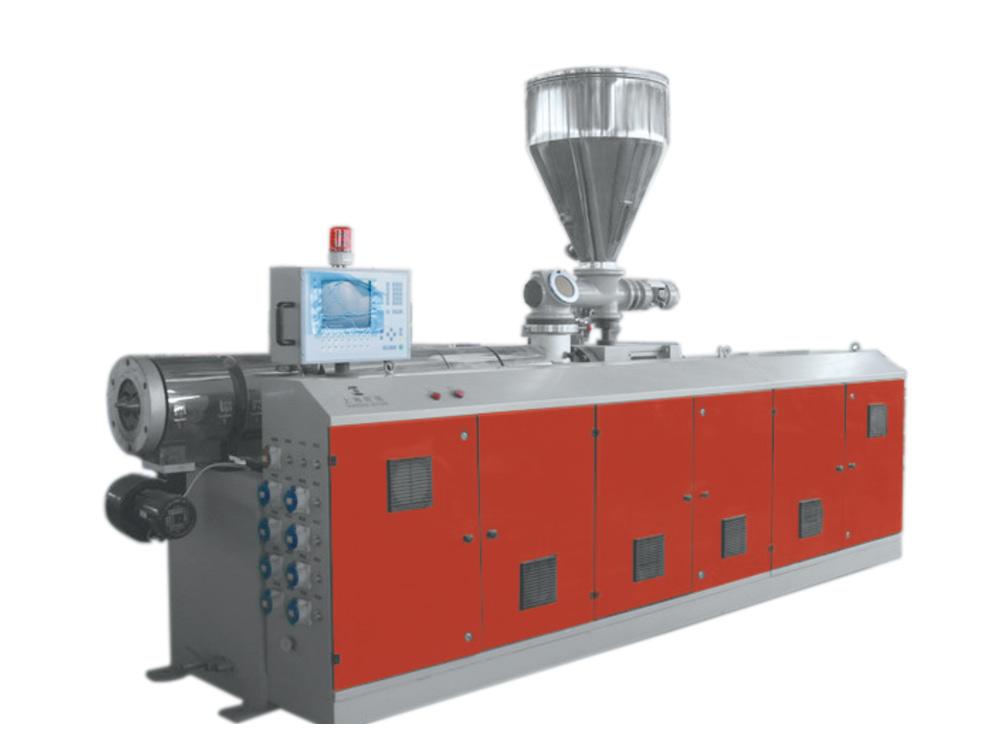 Parallel twin screw extruder