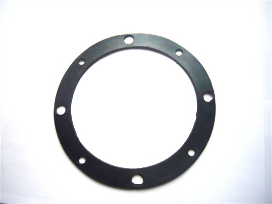 Rubber gasket for pipe flange