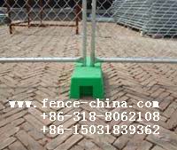 Temporary fence, portable fence, removable fence