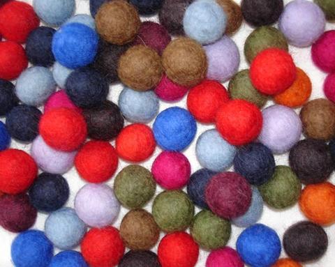 Felt Balls