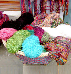 Recycled Silk Yarn