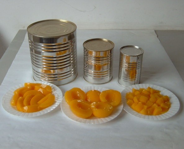 Canned fruits