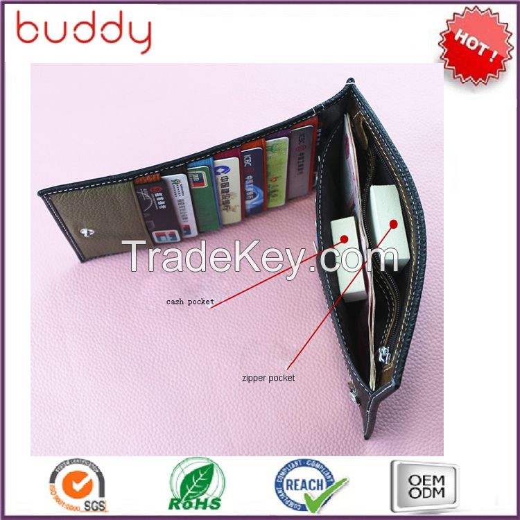 Pu Leather Credit Card Holders For Men