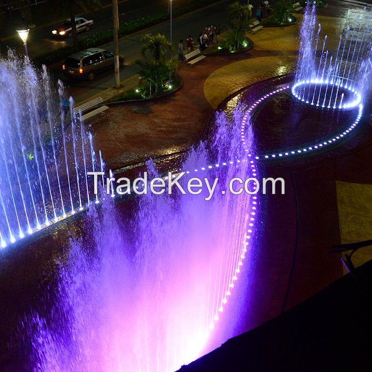 Square Dancing Music Fountain Underfloor Water Fountain