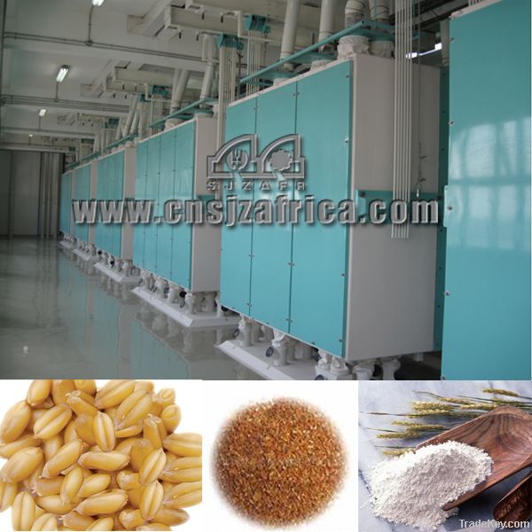 50T-80T/24h wheat flour milling machinery