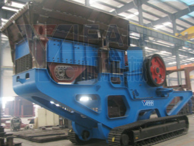 tracked portable crusher