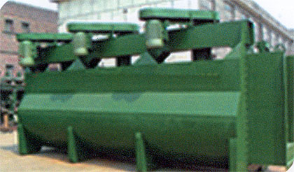 Mechanical agitating aeration flotation machine set