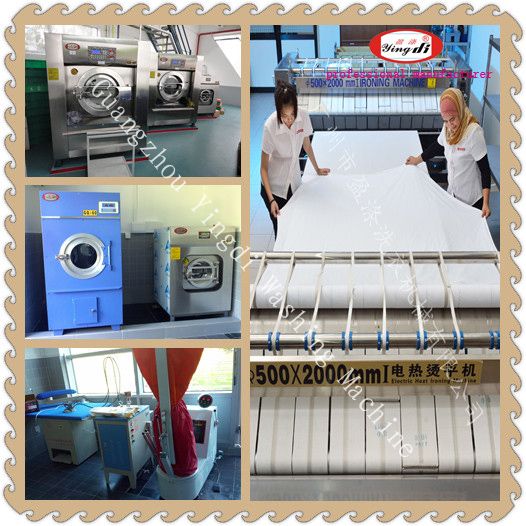 High quality steam ironing table iron and boiler for laundry shop