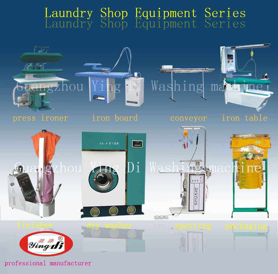 Professional clothes press ironing machine, laundry shop equipment